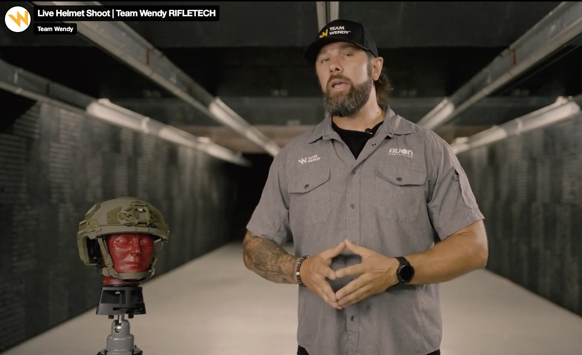 Ballistic Testing of Helmets: a video from Team Wendy